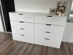 IKEA Nordli ladekast wit 160x99, Ophalen, Gebruikt, 5 laden of meer, 100 tot 150 cm