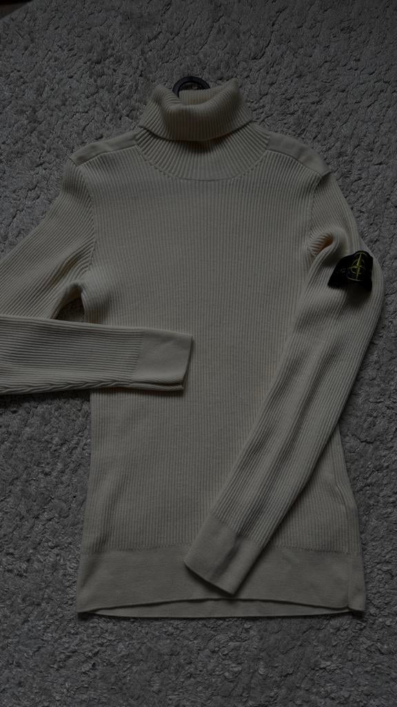 Stone Island Coltrui Crème - Maat S, Ophalen, Zo goed als nieuw, Maat 46 (S) of kleiner, Overige kleuren