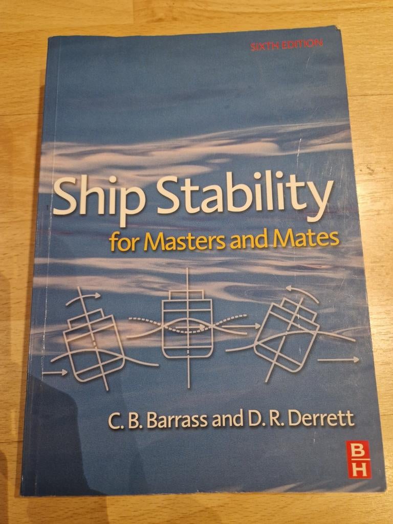 Ship Stability for Masters and Mates - C.B. Barrass, Ophalen of Verzenden, Gelezen, Overige onderwerpen, C.B. Barrass and D.R. Derrett