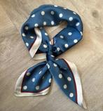 Sjaal blauw met witte stippen, Ophalen of Verzenden, Nieuw, Maat 38/40 (M), Sjaal