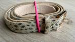 Damesriem panterprint 100 cm, Kleding | Dames, Riemen en Ceinturen, Minder dan 3 cm, Bruin, 90 tot 100 cm, Ophalen of Verzenden