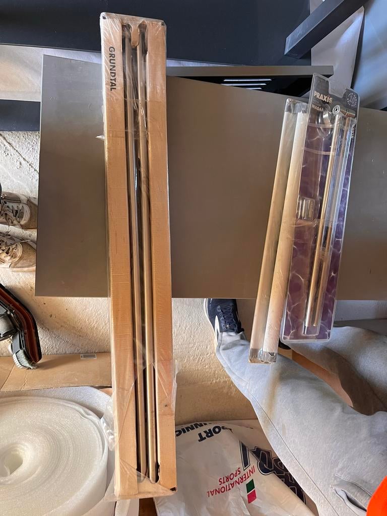 Grundtal en Praxis handdoek ophangstangen, Ophalen of Verzenden, Nieuw, Grijs, Handdoekenrek