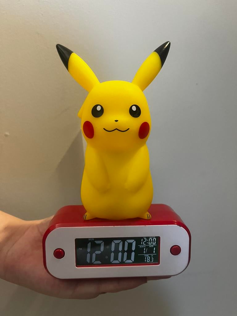 Picachu wekker, Ophalen, Zo goed als nieuw