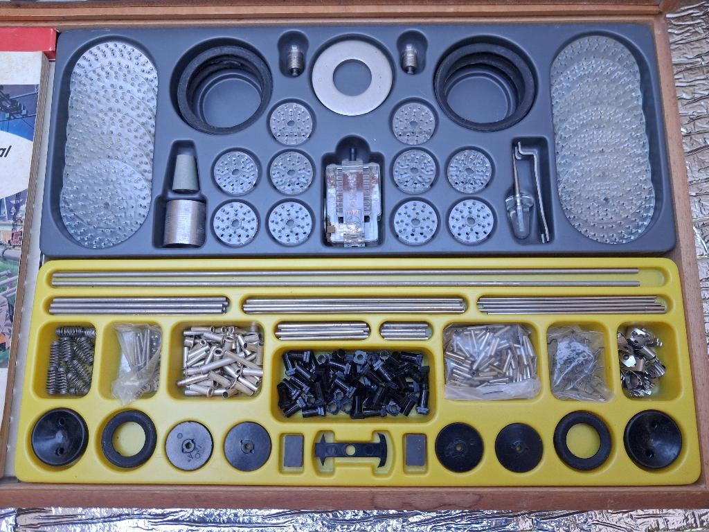 Bouwdoos Philips Mechanical Engineer ME1200 - nostalgie, Ophalen of Verzenden