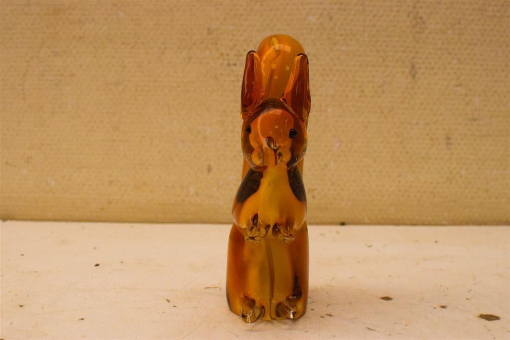 Glazen Beeld van een Eekhoorn 51194, Ophalen of Verzenden, Gebruikt, Dier