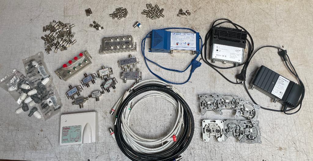 Coax materialen, Ophalen of Verzenden, Gebruikt, Minder dan 2 meter, Overige kabels