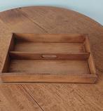 Franse Vintage houten bestekbak, Ophalen of Verzenden, Gebruikt