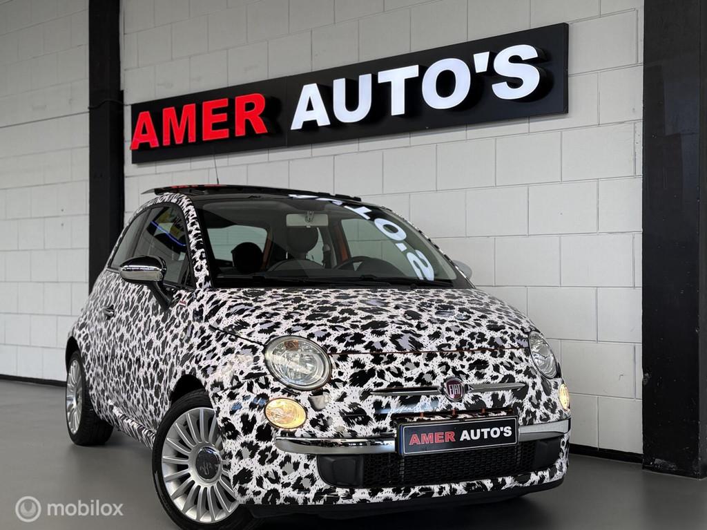 Fiat 500 1e eigenaar/dealer onderhouden/Panorama/104DKM NAP!, Voorwielaandrijving, Euro 5, Gebruikt, Bedrijf
