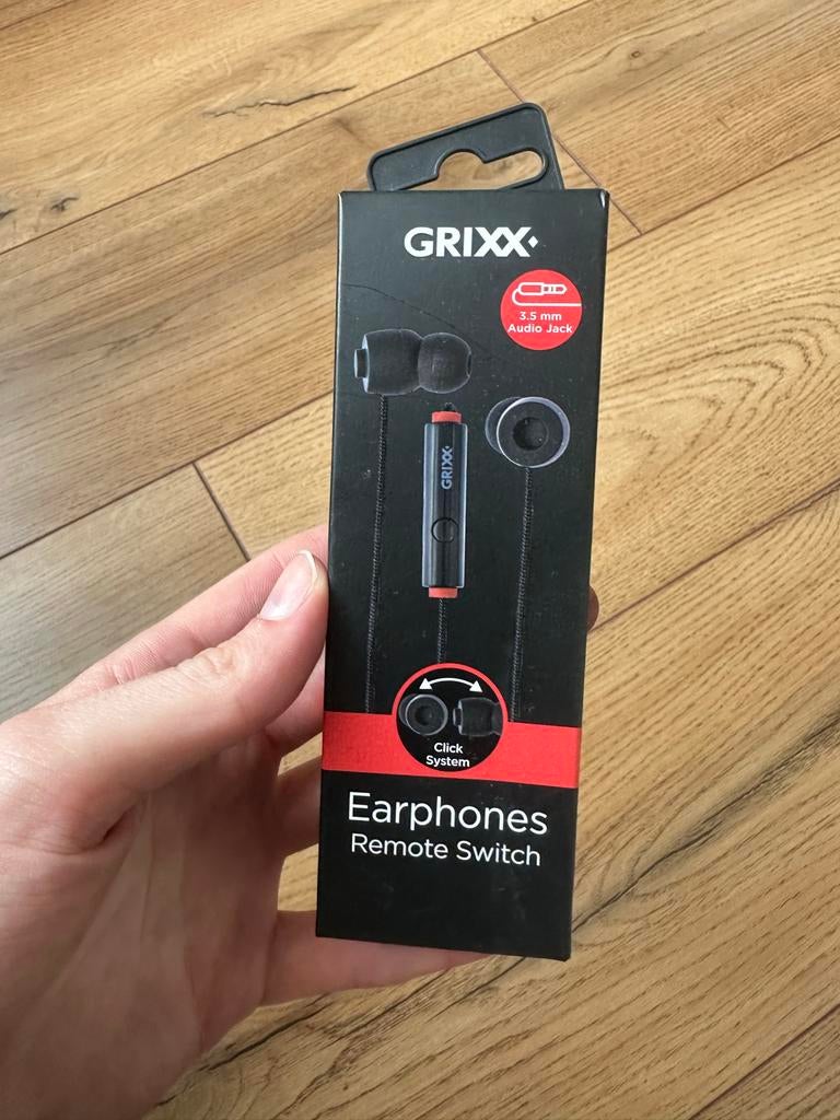 GRIXX Earphones Remote Switch, Ophalen of Verzenden, Nieuw, Overige merken