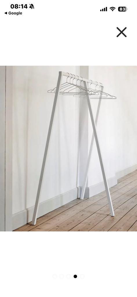 Loop Hay verplaatsbare design kapstok perfecte conditie  wit, Antiek en Kunst, Kunst | Designobjecten, Ophalen
