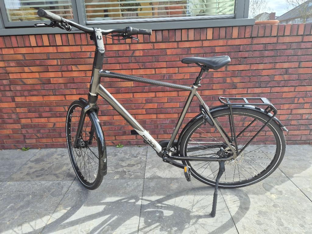 Koga herenfiets 60 inch, Fietsen en Brommers, Fietsen | Heren | Herenfietsen, Gebruikt, Versnellingen, 57 tot 61 cm, Schijfrem