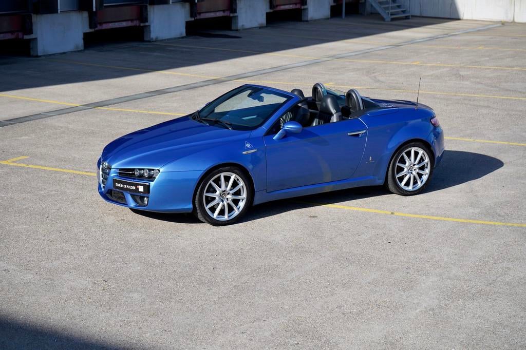 Alfa Romeo Spider 2.2 JTS Exclusive, Auto's, Alfa Romeo, Gebruikt, Zwart, 4 cilinders, Cabriolet