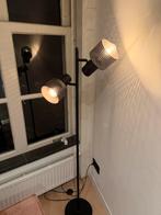 Zwarte staan lamp, Ophalen of Verzenden, Zo goed als nieuw, Minder dan 100 cm