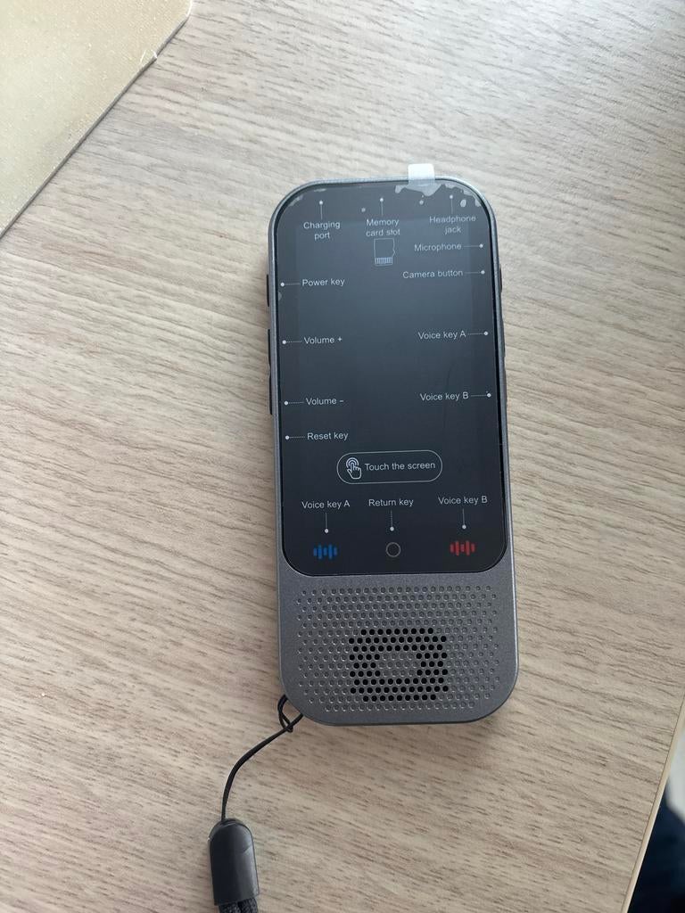 AI Translator - Directe Vertaling in Handpalmformaat, Ophalen of Verzenden, Nieuw