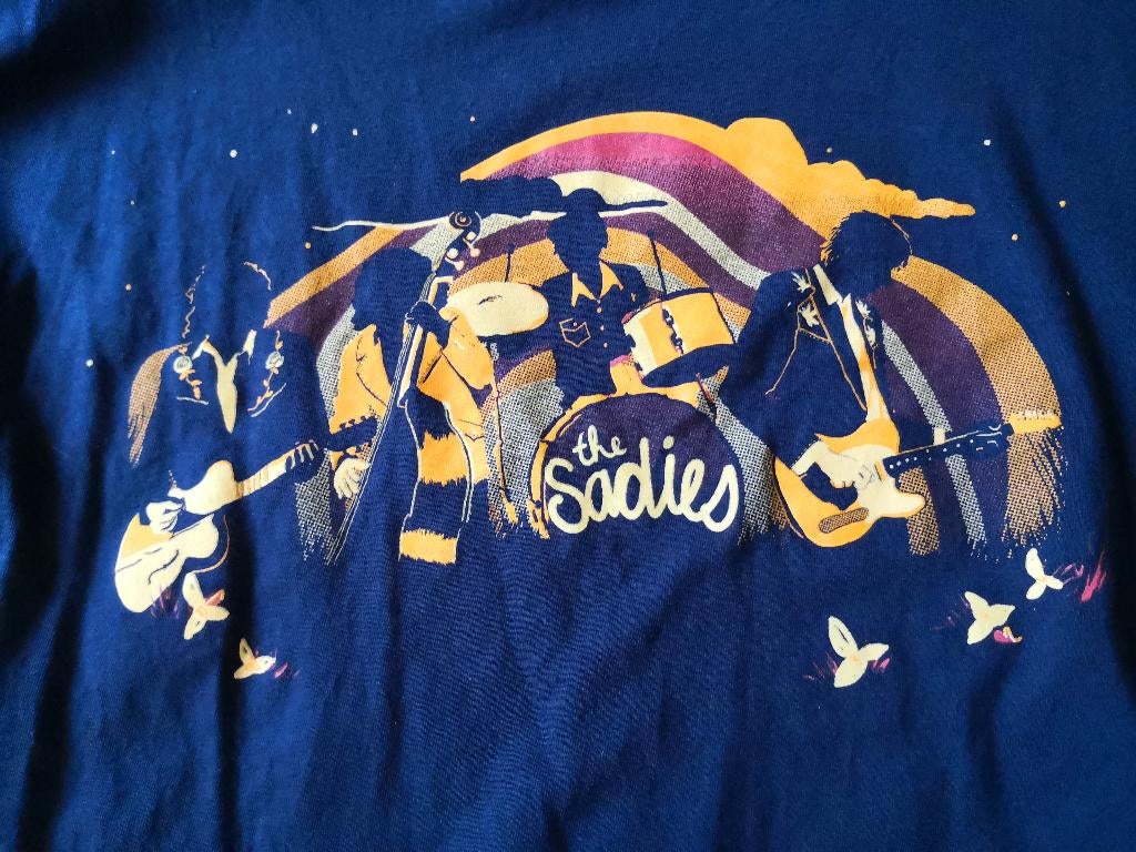 The Sadies Shirt XL Heren Blauw, Maat 56/58 (XL), Zo goed als nieuw, Gildan, Verzenden