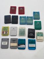 Partij memory cards voor PlayStation, Gebruikt, Playstation, Geheugenkaart, Ophalen of Verzenden