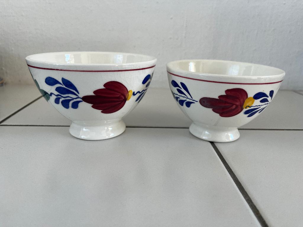 Vintage Boerenbont Royal Sphinx, Gebruikt, Ophalen of Verzenden, Kom(men), Aardewerk