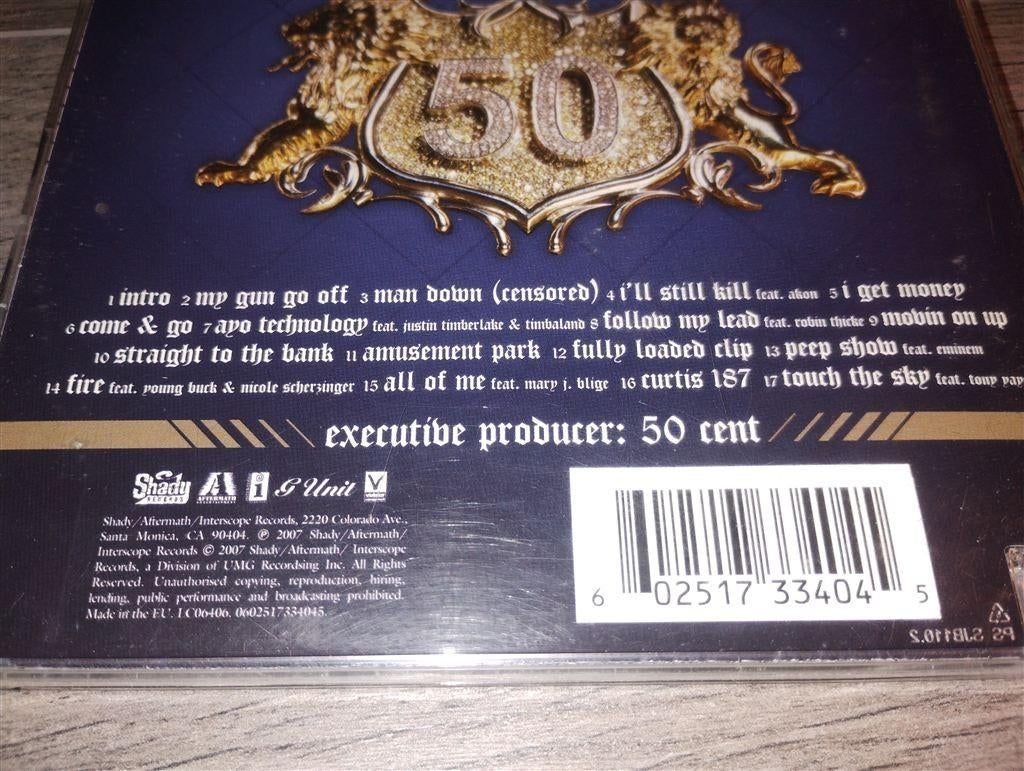 50 Cent - Curtis, Cd's en Dvd's, Cd's | Hiphop en Rap, Ophalen of Verzenden, 2000 tot heden, Zo goed als nieuw