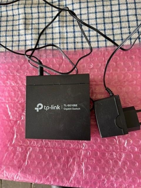 TP Link Gigabit switch TL-SG105E, Ophalen of Verzenden, Gebruikt