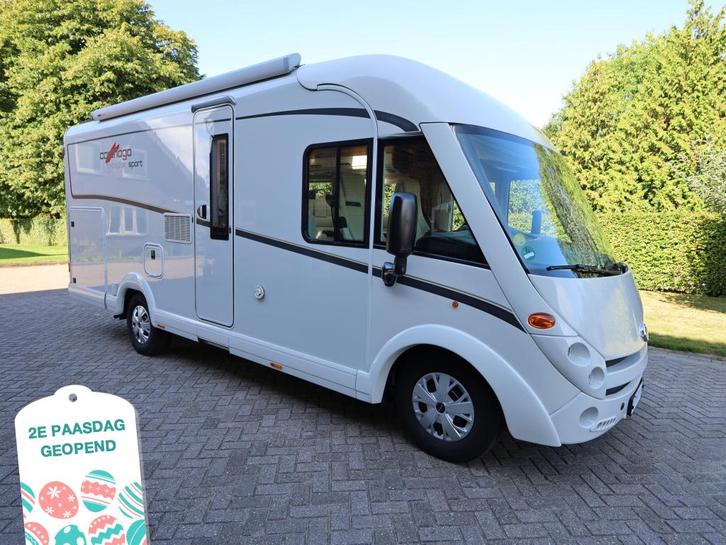 Carthago C-Tourer Sport I 142 uitzonderlijk nette staat, Caravans en Kamperen, Campers, Bedrijf, tot en met 4, Integraal, Carthago