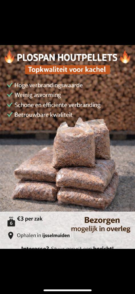 Plospan houtpallets, Minder dan 3 m³, Ophalen of Verzenden