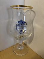 Hertog jan bierglas Grand Prestige Vatgerijpt - blauw logo, Ophalen of Verzenden, Zo goed als nieuw, Glas of Glazen, Hertog Jan