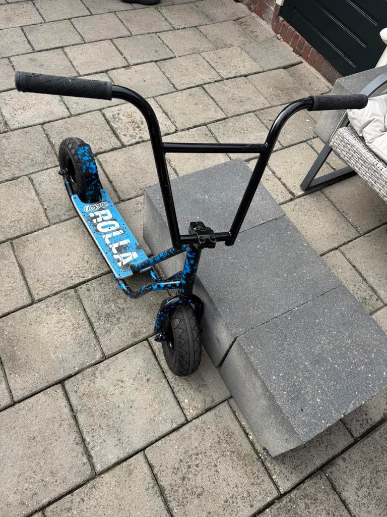 Rocket Rolla step blauw, Ophalen of Verzenden, Zo goed als nieuw, Gewone step