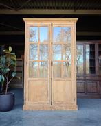 Franse Dekenkast | Espagnolet sluiting | teak Eéndelig #2731, Huis en Inrichting, Niet ingevuld, 100 tot 150 cm, 200 cm of meer