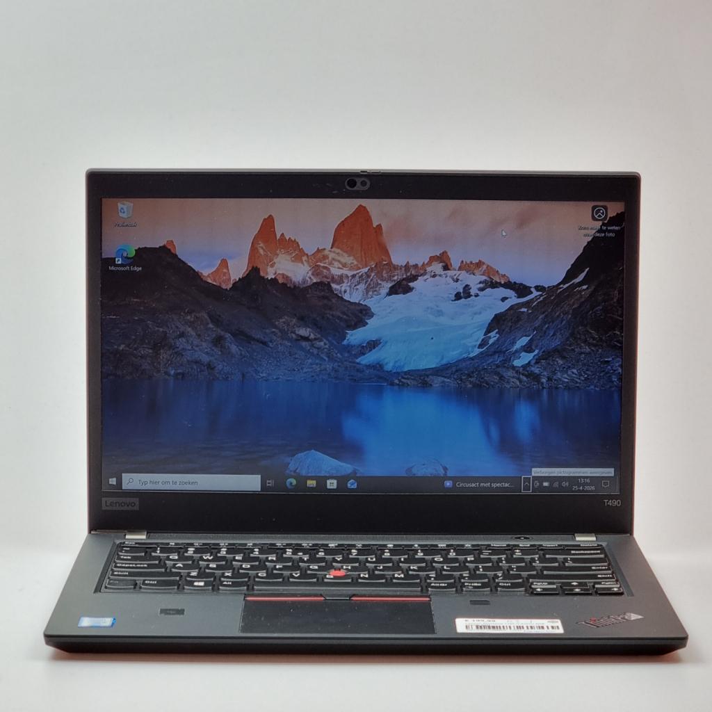 Lenovo Thinkpad T490 i5-8365U 8GB 256GB SSD, Computers en Software, Windows Laptops, Lenovo, Zo goed als nieuw, Support@lenovo.com