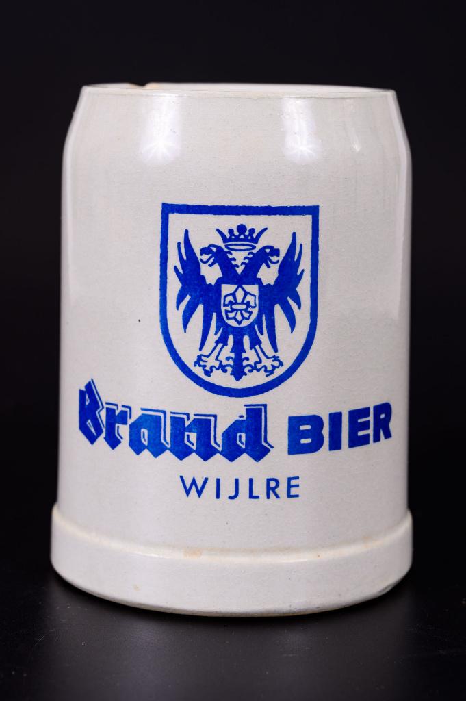 Brand bier, 0,5 liter bierpul 1, Verzamelen, Ophalen of Verzenden, Gebruikt, Pul(len), Brand