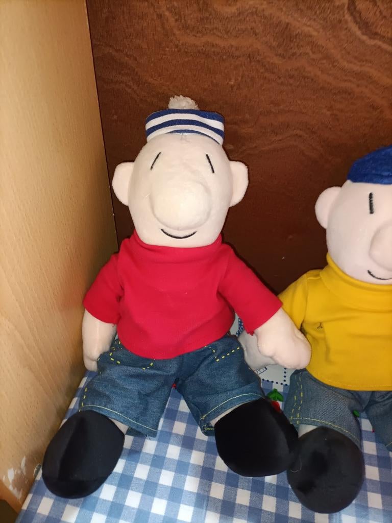 Originele zittende Buurman en Buurman knuffels, Kinderen en Baby's, Speelgoed | Knuffels en Pluche, Ophalen of Verzenden, Zo goed als nieuw
