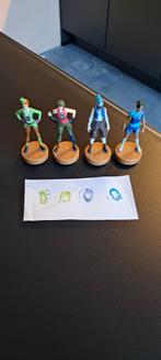 Set van 4 Fortnite figuurtjes met stempel aan de onderkant., Ophalen of Verzenden, Zo goed als nieuw