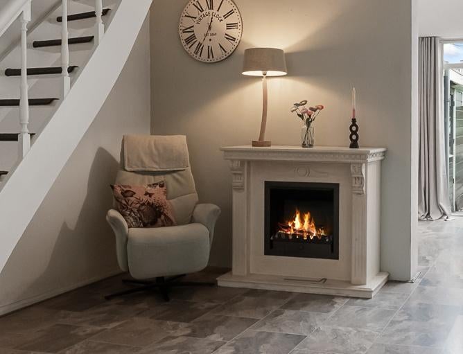 Schouw met Gelhaard plus Bio-Ethanolbrander, Huis en Inrichting, Haarden, Ophalen, Gebruikt, Vrijstaande haard, Gelhaard