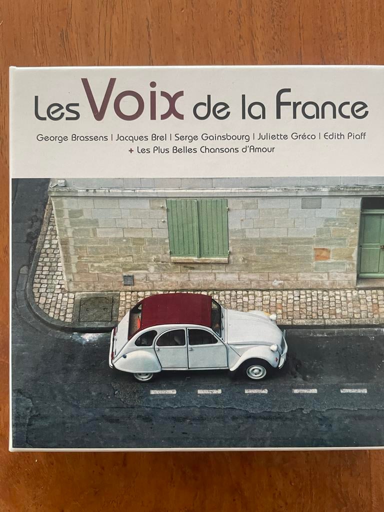 Les Voix de la France - Franse Chansons CD Boxset, Ophalen, Zo goed als nieuw