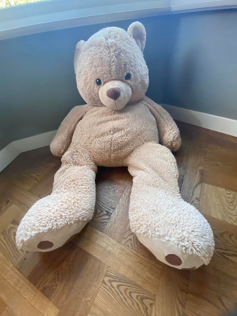 Mega Knuffelbeer beer, Ophalen, Zo goed als nieuw, Beer