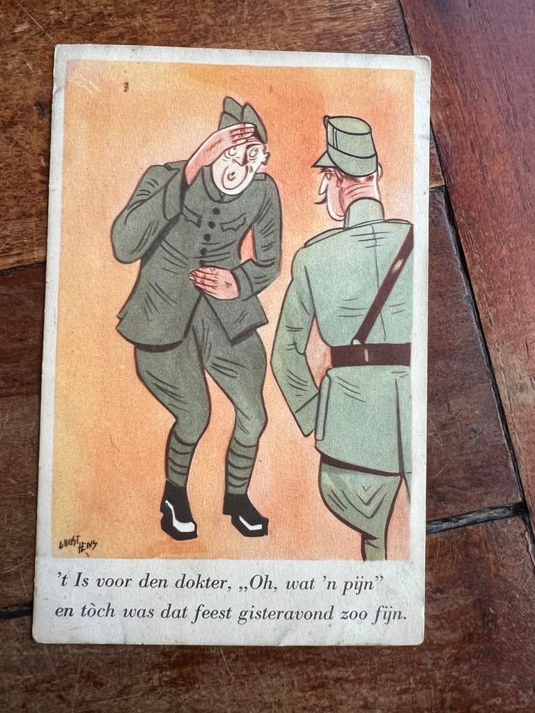 Nederlands veldpost kaart Rockanje Oostvoorne mobilisatie, Ophalen of Verzenden, Foto of Poster, Nederland