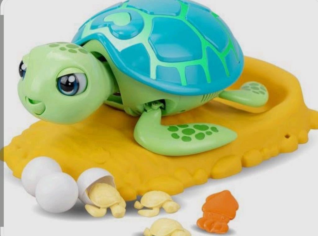 Interactieve schildpad met Eieren zo goed als nieuw, Kinderen en Baby's, Speelgoed | Overig, Zo goed als nieuw, Jongen of Meisje