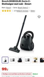 Stofzuiger Bosch 2e hands, Gebruikt, Stofzuiger, Minder dan 1200 watt, Ophalen