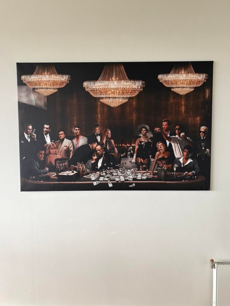 Foto op canvas, Ophalen
