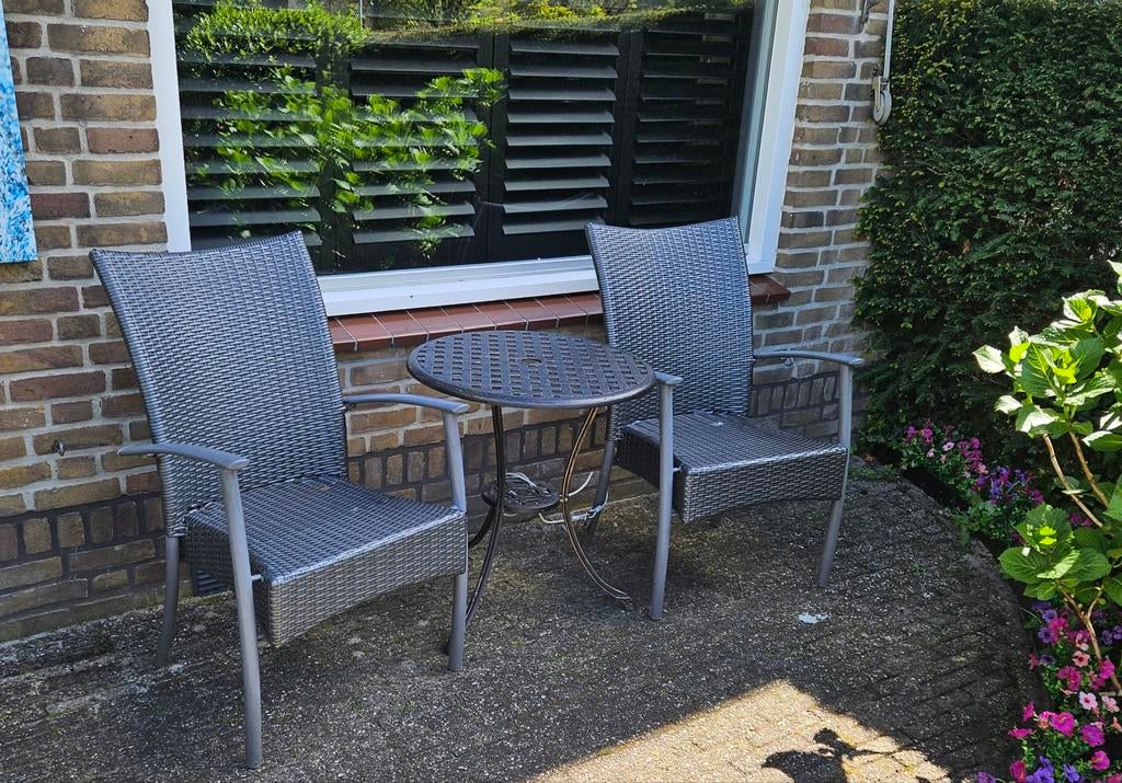 Tuinstoelen, Tuin en Terras, Tuinsets en Loungesets, Verzenden, Zo goed als nieuw, Kunststof