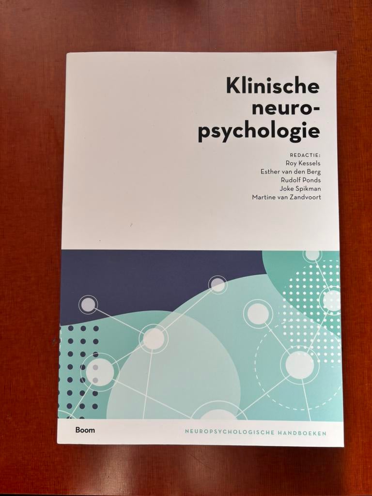 Klinische neuropsychologie, Boeken, Psychologie, Ophalen of Verzenden, Nieuw, Functieleer of Neuropsychologie