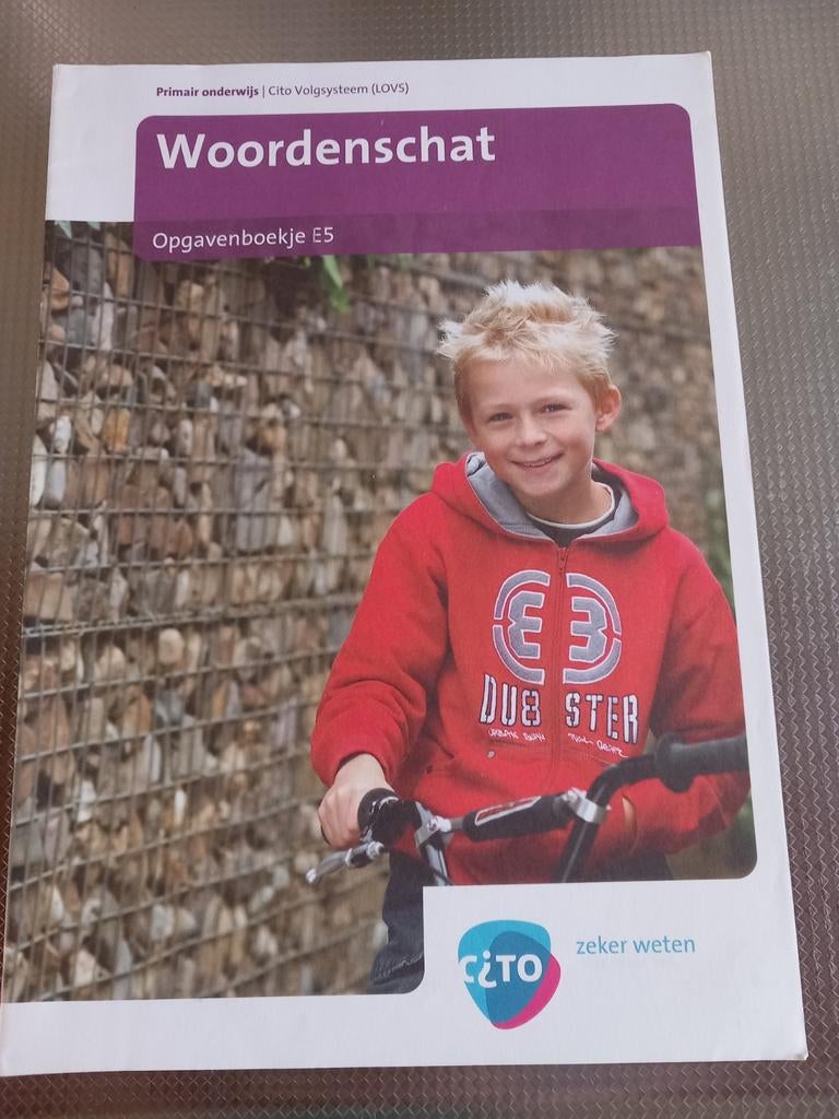 Cito Woordenschat Opgavenboekje E5 groep 5 citotoets + antw, Ophalen of Verzenden, Gelezen