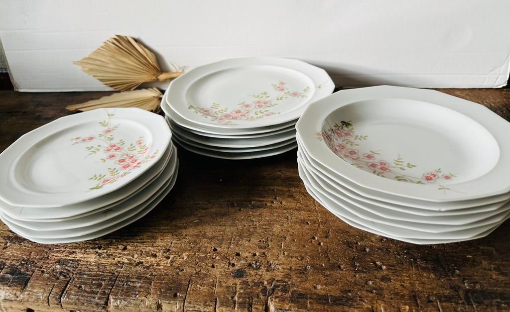 Vintage bordenset Winterling, Ophalen of Verzenden