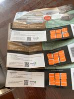 3 volle Jumbo spaarkaarten voor dekbedden/kussens, Overige kleuren, Overige maten, Overige typen, Nieuw