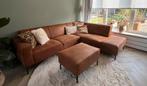 Mooie hoekbank inclusief hocker, Huis en Inrichting, Banken | Complete zithoeken, Ophalen, Zo goed als nieuw