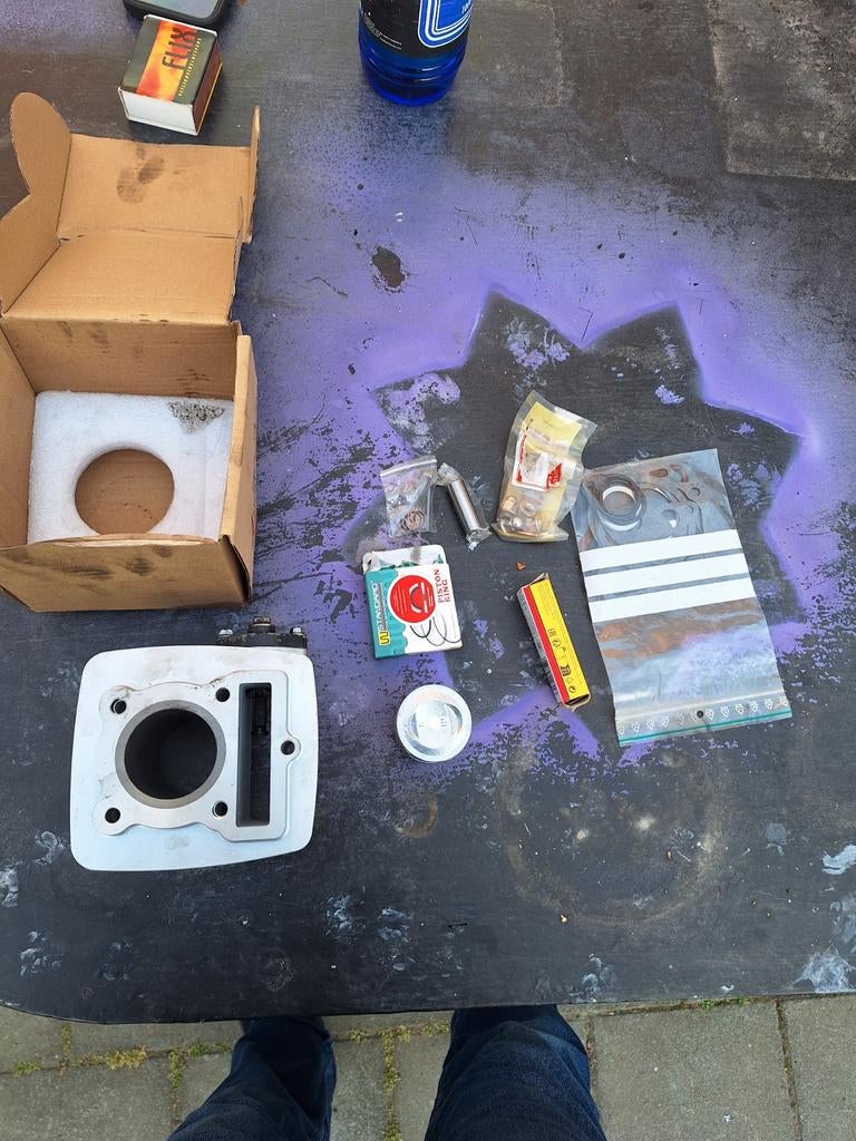 70cc cylinder kit, Ophalen of Verzenden, Nieuw, Cilinder