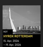 Duo Mixed tickets voor Hyrox Rotterdam woe 15 april, Tickets en Kaartjes, Evenementen en Festivals, Twee personen
