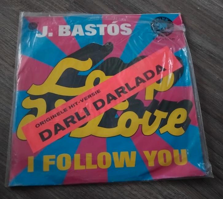 J. Bastós - Loop Di Love / I Follow You vinyl single, Cd's en Dvd's, Vinyl Singles, Gebruikt, Pop, Ophalen of Verzenden