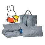 Silvana Nijntje Slaapset - Dekbed en Hoofdkussen INCL VERZ., Verzenden, Grijs, Jongetje of Meisje, Dekbedovertrek