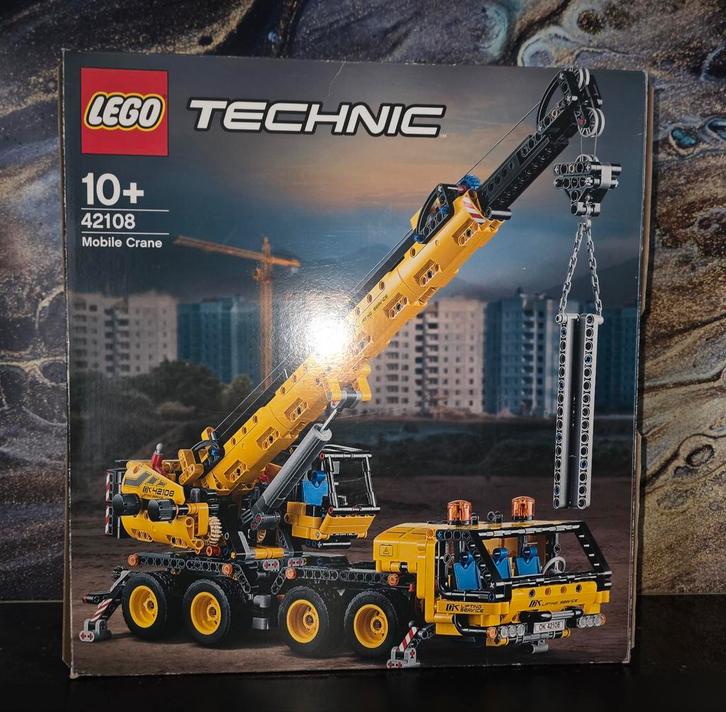 Lego Technic 42108 Mobiele Kraan, Kinderen en Baby's, Speelgoed | Duplo en Lego, Ophalen of Verzenden